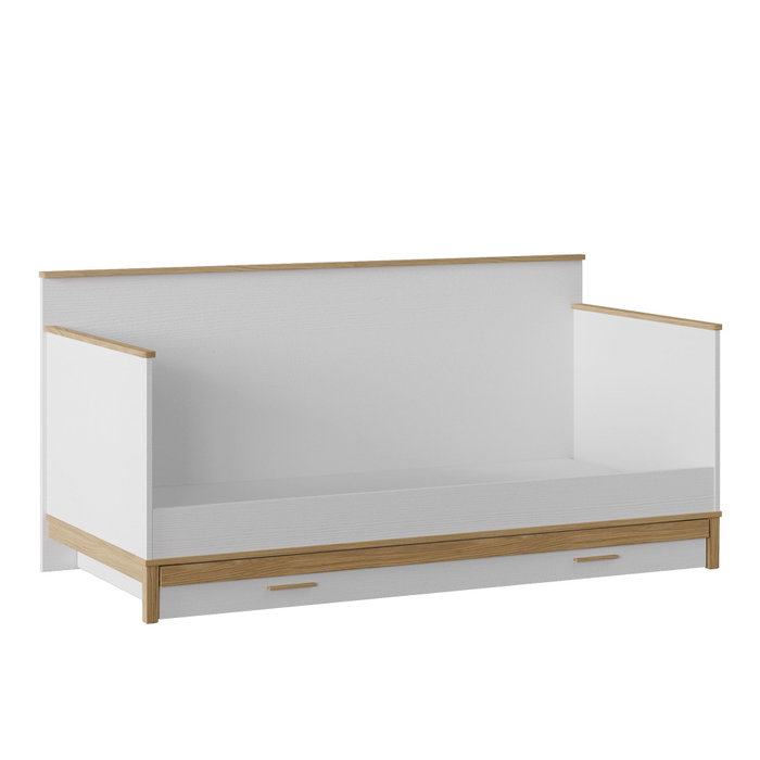 Hanah Home Cama nido Etto - Mm1.44.18.U1 en madera y roble blanco